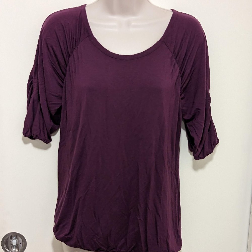 Women's Gap Purple Tunic Top Lightweight Size Small